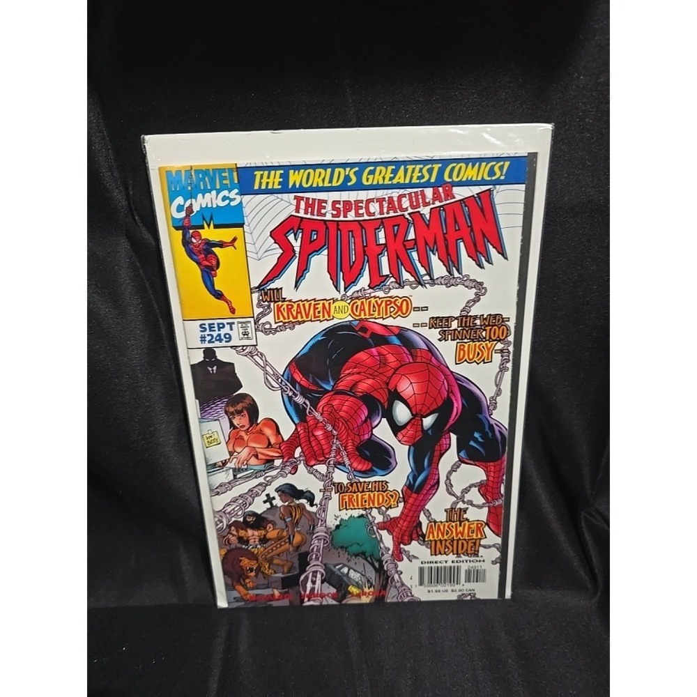 Sealed Spectacular Spider-Man number 249 Marvel Comics